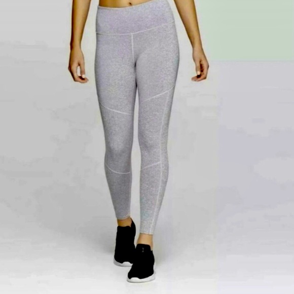 JoyLab Athletic Gray 7/8 High Rise Leggings Womens Sz L - Picture 1 of 7